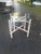 Vintage McGuire Bamboo 5 Piece Cracked Ice Dining Set For Sale - Image 9 of 13
