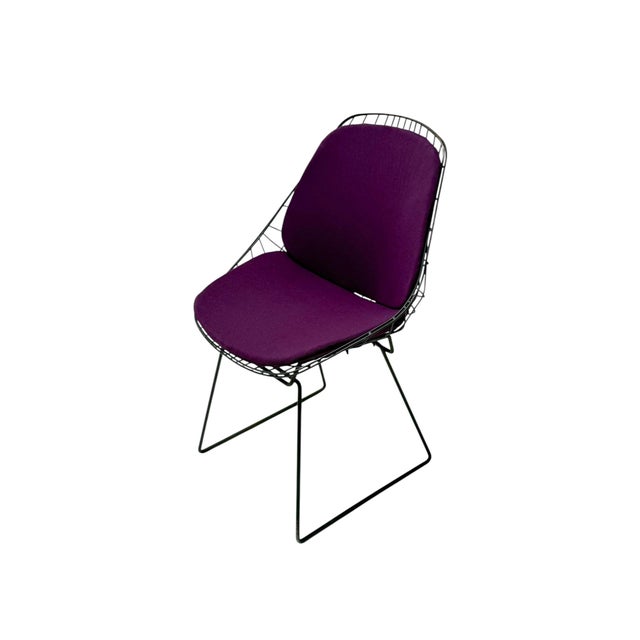 Metal Mid-Century Modern Fm05 Wire Chair by Cees Braakman, 1950s from Pastoe For Sale - Image 7 of 7