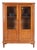 19th Century Biedermeier Display Cabinet in Cherrywood For Sale