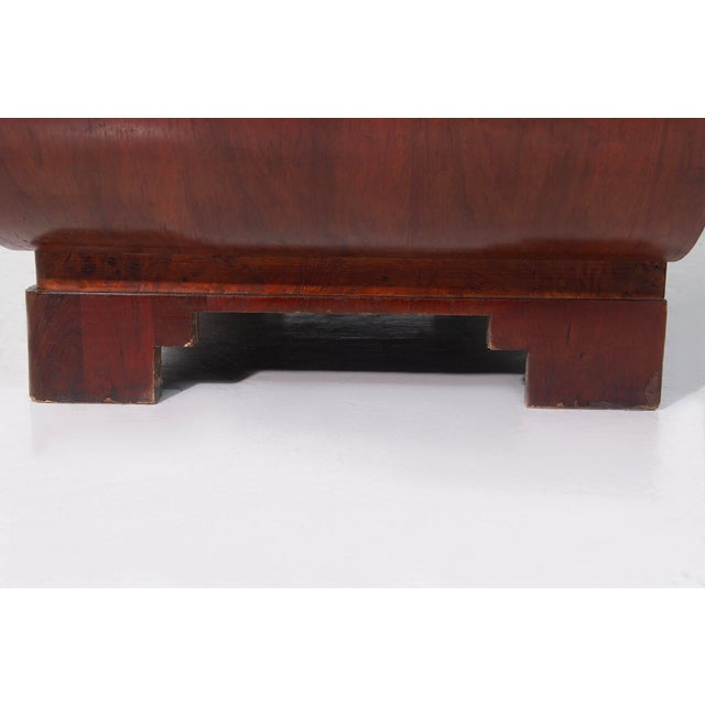 Wood Art Deco Italian Settee in the style of Gio Ponti, 1930s For Sale - Image 7 of 18