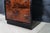 1980s Henredon Scene III Art Deco Walnut Burl Black Lacquer Nightstands Bedside Tables, Pair For Sale - Image 10 of 12