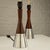 1950s Rosewood and Aluminum Table Lamps from Bergboms, Sweden, 1950s, Set of 2 For Sale - Image 5 of 13