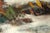 Wood John D. Boison Large Organic Abstract Oil Painting, 49" Long For Sale - Image 7 of 10