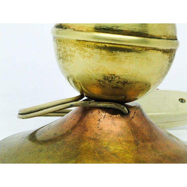 1930s Metal and Glass Table Lamp, Germany, 1930s For Sale - Image 5 of 8