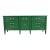 Thomasville French Regency Louis XVI Green Lacquered Dresser or Credenza, Newly Refinished For Sale