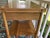 Brown Vintage Scandinavian Mid‑Century Flip‑Top Bar Cart – Solid Oak Serving Trolley on Casters For Sale - Image 8 of 17