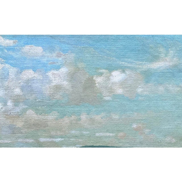 Edward Riche Butler, Sommer Landscape, 1890s, Oil on Canvas For Sale - Image 4 of 9