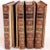 Animal Skin Mid 18th Century Amelia by Henry Fielding Leather Books - Set of 4 For Sale - Image 7 of 8