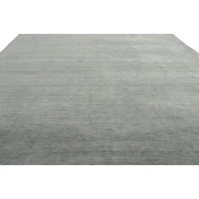 Modern Style Gray Area Rug - 08'01 X 09'11 For Sale - Image 4 of 9
