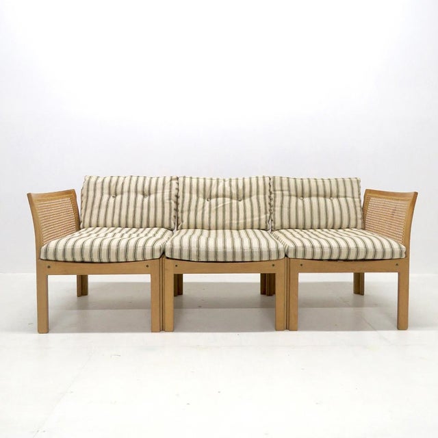 Illum Wikkelsø Living Room Set Model Plexus by Illum Wikkelsø for CFC Silkeborg, 1960 - 6 Pieces For Sale - Image 4 of 10