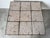 Vintage Organic Metal Coffee Table With Limestone Tile Inserts For Sale - Image 4 of 12