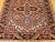 Early 20th Century Vintage Persian Heriz Serapi Area Rug, Handwoven Geometric Pattern, Brick Red & Ivory, 4’ X 4’ For Sale - Image 5 of 12