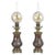 Gold Napoleon III Oil Lamps, Set of 2 For Sale - Image 8 of 8