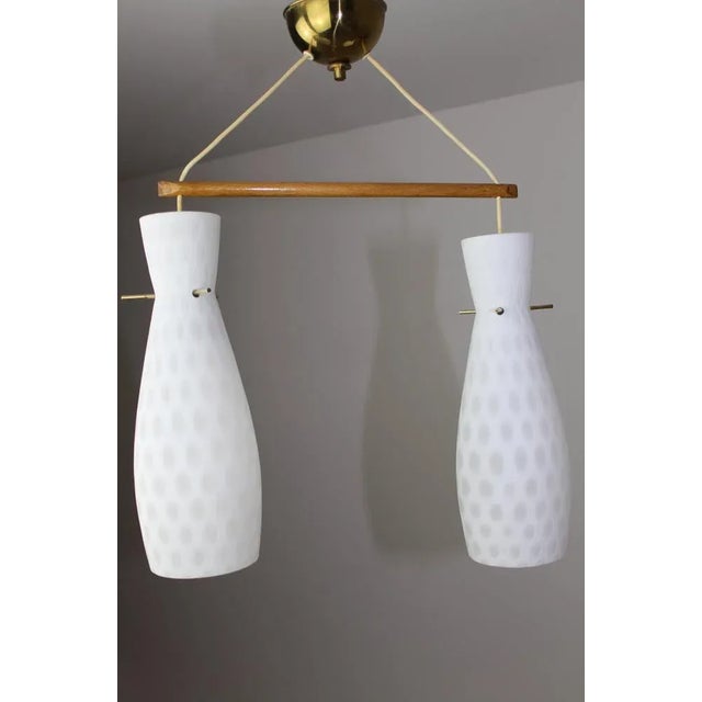 RAAK Chandelier by Aloys Gangkofner for Peill & Putzler, 1960s For Sale - Image 9 of 10