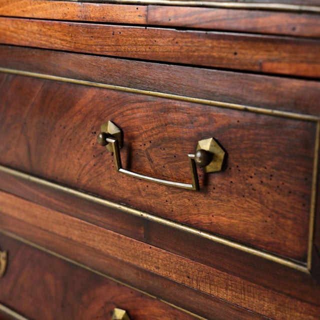 Late 17th Century French Empire Cherry Wood Commode With Marble Top For Sale - Image 12 of 16