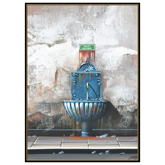 Message us to inquire about custom framing options! (Included for free with every purchase) The artwork here, "Water...