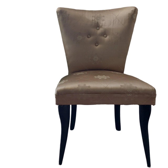 Set of Armchair and Footstool attributed to Guglielmo Ulrich, 1950s For Sale - Image 6 of 8