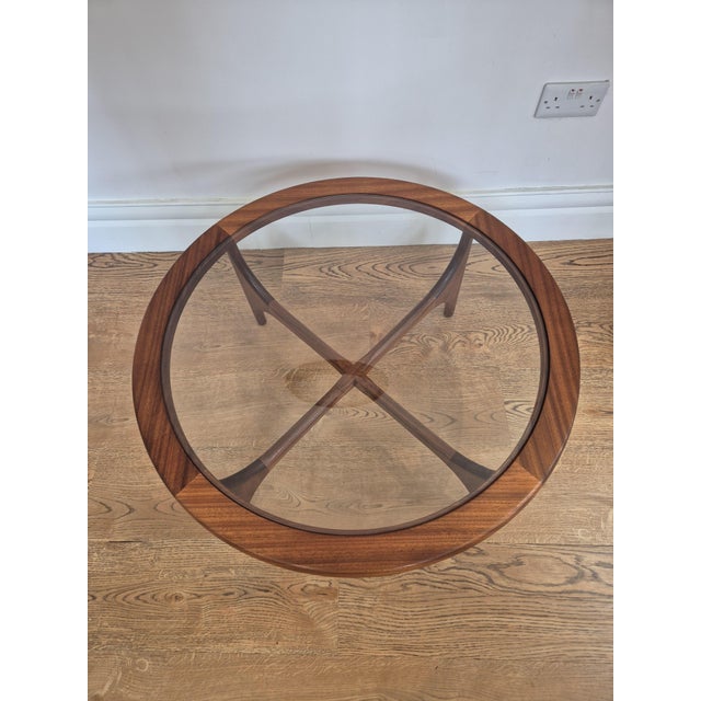 Mid-Century Teak and Glass Coffee Table from Stonehill Stateroom, 1960s, Set of 2 For Sale - Image 6 of 11