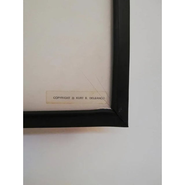 Large Postmodern Morphos Clock by Kurt B. Del Banco for Acerbis For Sale - Image 9 of 10