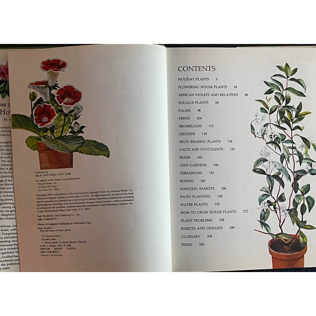 Paper 1975 The Total Book of House Plants Full Color For Sale - Image 7 of 7