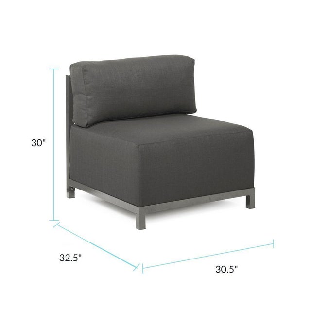 Axis Chair Sterling Charcoal Titanium Frame For Sale In Chicago - Image 6 of 7