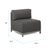 Axis Chair Sterling Charcoal Titanium Frame For Sale In Chicago - Image 6 of 7