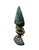 Late 20th Century Vintage Cast Iron Boxwood Topiary Tree in Handled Urn Door Stop For Sale - Image 5 of 6