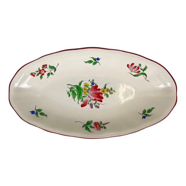 Ravier Model Reverbère Dish from KG Lunéville, 1980s For Sale