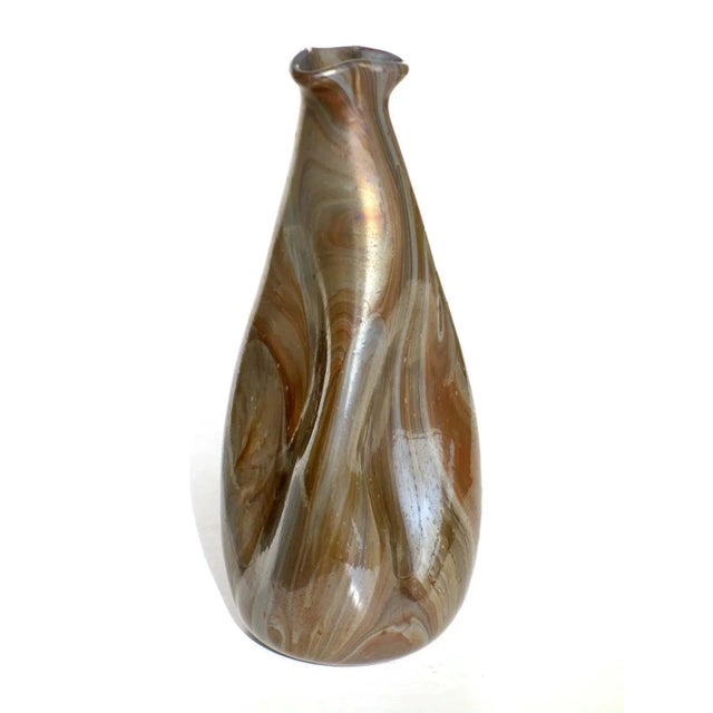Mid-Century Modern Mid-Century Murano Glass Vase, 1950s For Sale - Image 3 of 6