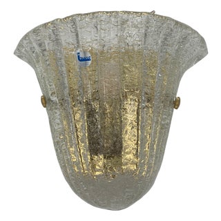 Wall Light in Murano Glass from Italamp, 1980s For Sale