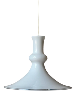 Danish Blown Glass Pendant Lamp by Mickael Bang Holmegaard for Royal Copenhagen, 1970s