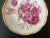 Ceramic Antique English Victorian Porcelain Jewelry Dish With Pink Flower and Gold Rim by Roslyn For Sale - Image 7 of 12