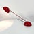 Red Bikini Table Light by R. Barbieri & G. Marianelli for Tronconi, 1970s, in Good conditions. Designed 1970 to 1979 This...