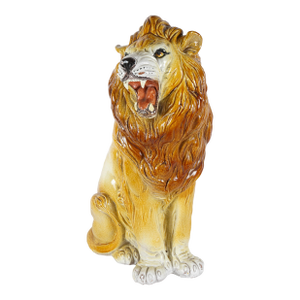 Vintage Italian Lion Statue