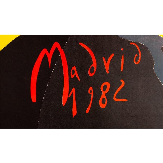 Modern Eduardo Arroyo, Madrid, Lithograph For Sale - Image 3 of 5