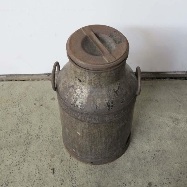 Milk Canister from Milchversorgung Pforzheim, in Very Good conditions. Designed 1950 to 1959