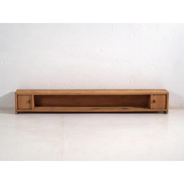 Antique Pine Low Sideboard For Sale - Image 4 of 12