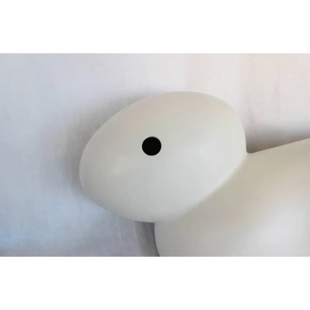 Modern sculptural object. Made from fiberglass.