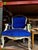 Up for consideration is a beautiful vintage bright blue accent chair. This would look lovely in your home, and it is the...