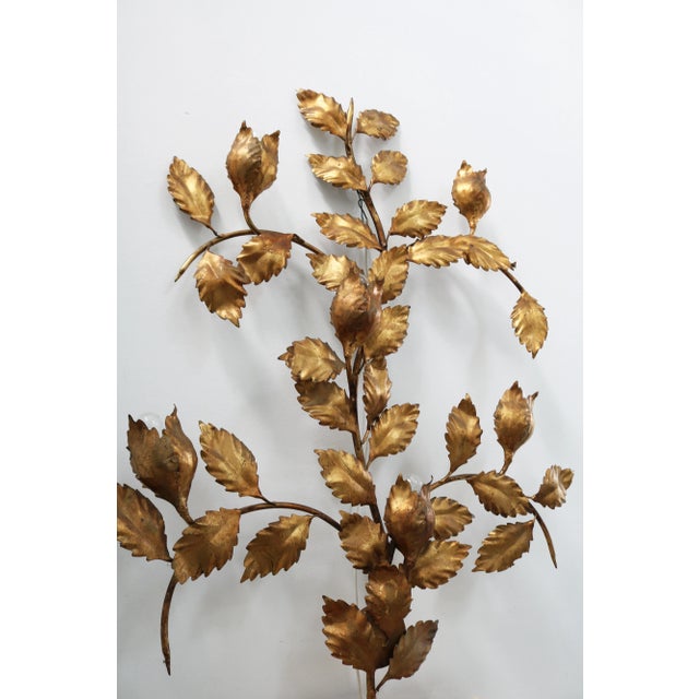 Gold Hollywood Regency Florentine Wall Light from Kögl, 1970s For Sale - Image 8 of 11