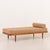 This scandinavian mid-century modern daybed was crafted in denmark in the 1960s. This piece features a teak frame paired...