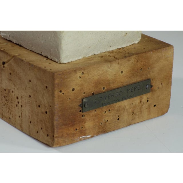 Beige Head Sculptures by Lorenzo Pepe for Litoceramica Piccinelli, 1930, Set of 3 For Sale - Image 8 of 18