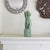 Ceramic Nude Female Sculpture on Plinth With Sage Green Glaze For Sale - Image 14 of 18