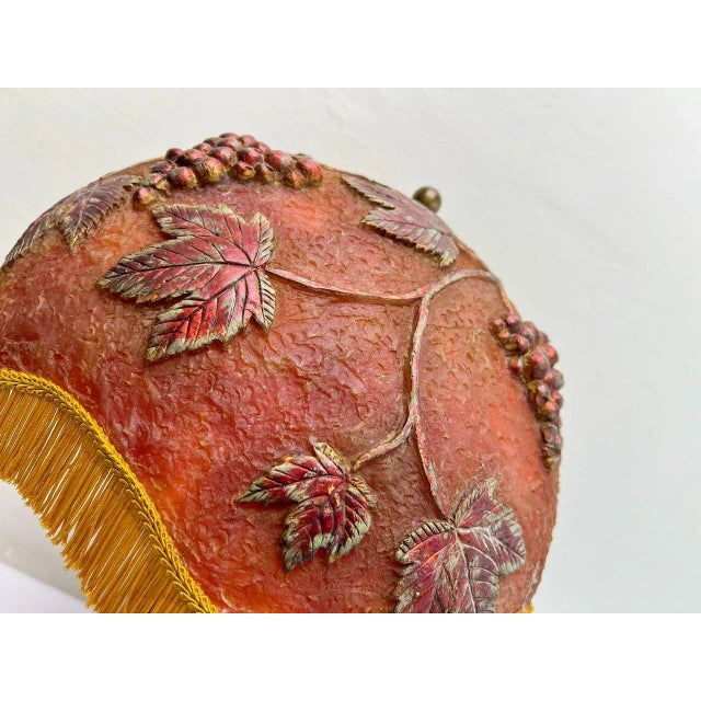 Molded Plastic Sculptural Table Lamp with Grapes Decoration, 1970s For Sale - Image 11 of 18