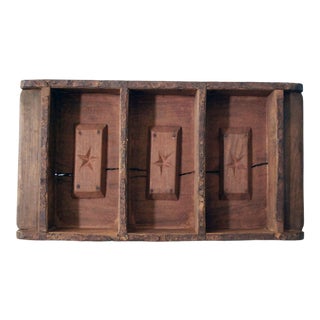 Early 20th Century Primitive Brazilian Brick Mold/Wall Shelf For Sale