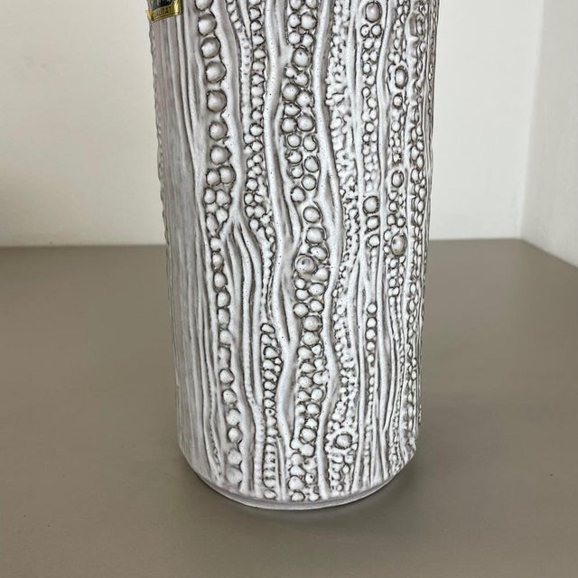 Large Brutalist Fat Lava Ceramic Vase from Carstens Tönnieshof, Germany, 1970s For Sale - Image 18 of 18