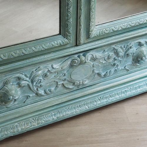 Antique Gründerzeit Mirrored Wardrobe For Sale - Image 11 of 18