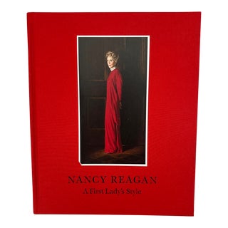 Nancy Reagan "A First Lady's Style" Coffee Table Book For Sale
