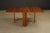 Brown Attributed to Bruno Mathsson Attributed 'Maria' Drop-Leaf Folding Table in Walnut, Sweden, C 1950s For Sale - Image 8 of 18