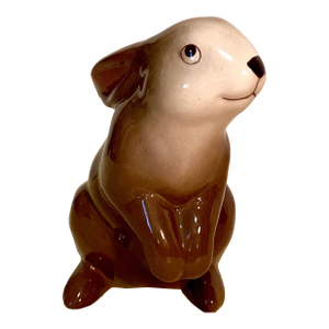 Charming Vintage Ceramic Rabbit Perfect for Your Easter Decor